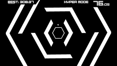 второй скриншот из Super Hexagon