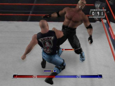 второй скриншот из WWE RAW 2007 + WWE RAW - Legend