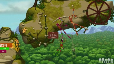 второй скриншот из Frog Climbers