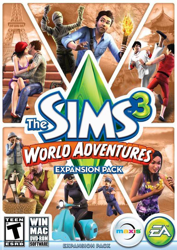 Обложка The Sims 3: World Adventures
