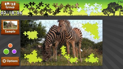 четвертый скриншот из Wild Animals - Animated Jigsaws