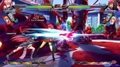 четвертый скриншот из Nitroplus Blasterz: Heroines Infinite Duel
