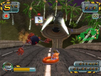 второй скриншот из Crazy Frog Racer 2