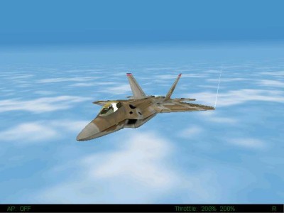 четвертый скриншот из F-22 Lightning 3 / F-22 Молниеносный
