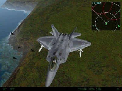 третий скриншот из F-22 Lightning 3 / F-22 Молниеносный