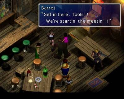 второй скриншот из Final Fantasy VII