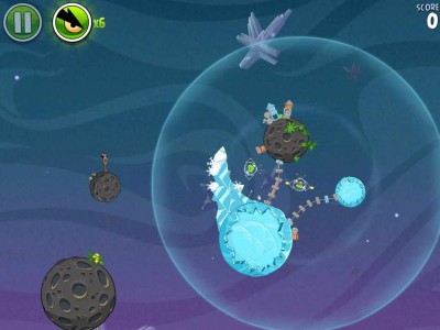 второй скриншот из Angry Birds Space