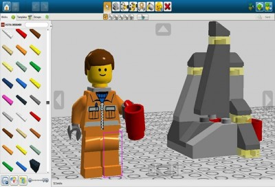 третий скриншот из Lego Digital Designer