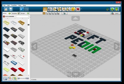 четвертый скриншот из Lego Digital Designer