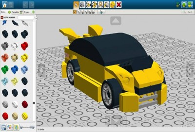 первый скриншот из Lego Digital Designer