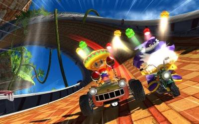 второй скриншот из Sonic and Sega All-Stars Racing