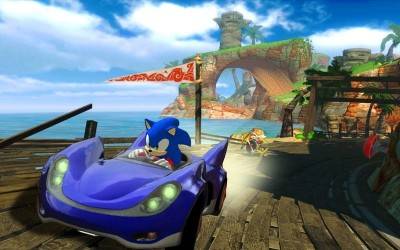 первый скриншот из Sonic and Sega All-Stars Racing