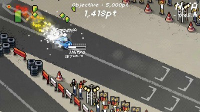 четвертый скриншот из Super Pixel Racers