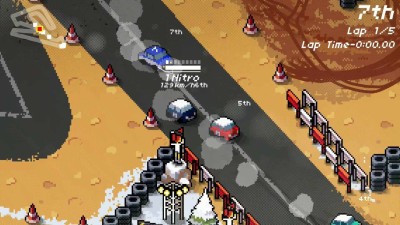 второй скриншот из Super Pixel Racers