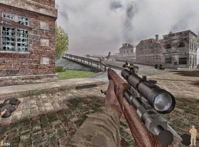 второй скриншот из World War II Sniper: Call to Victory / Battlestrike: Call to Victory / WW II: Sniper / Снайпер: Дороги войны