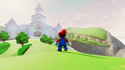 второй скриншот из Super Mario 64 Cool Cool Mountain Unreal Engine 4 Remake