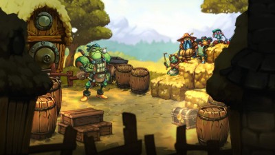 первый скриншот из SteamWorld Quest: Hand of Gilgamech