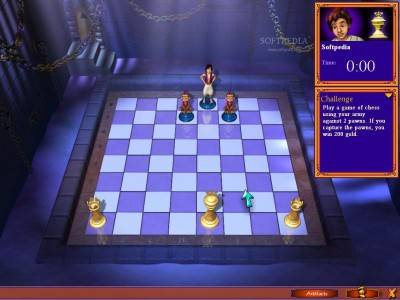 первый скриншот из Disney's Aladdin Chess Adventures