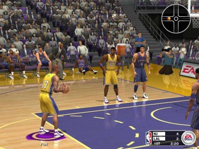 второй скриншот из NBA Live 2003