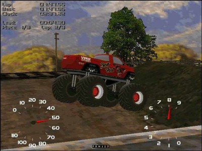 второй скриншот из Monster Truck Madness 2