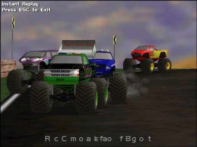 третий скриншот из Monster Truck Madness 2