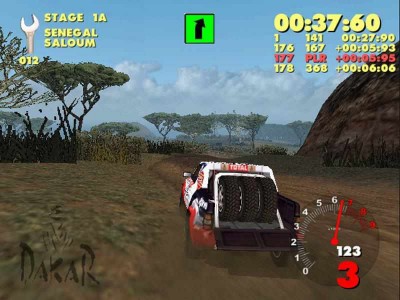 первый скриншот из Paris-Dakar Rally