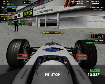 второй скриншот из Racing Simulation 3