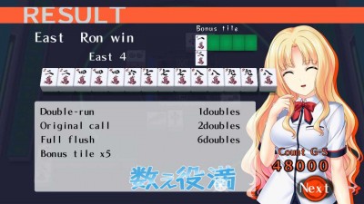 четвертый скриншот из Mahjong Pretty Girls Battle