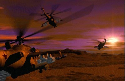 первый скриншот из HIND: The Russian Combat Helicopter Simulation