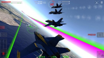 второй скриншот из Blue Angels Aerobatic Flight Simulator