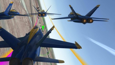 первый скриншот из Blue Angels Aerobatic Flight Simulator