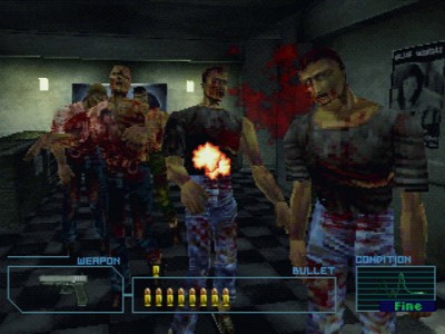 второй скриншот из Resident Evil: Survivor / Biohazard: Gun Survivor