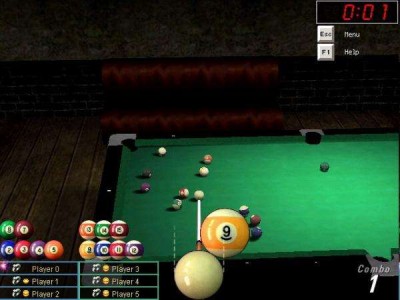 первый скриншот из Carom3d Billiard