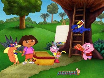 первый скриншот из Dora the Explorer: Lost City Adventure / Дора: Приключения в Затеряном городе