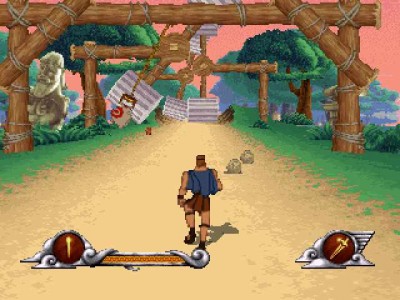 второй скриншот из Disney's Hercules: The Action Game