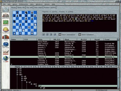 второй скриншот из Chess Master 8000