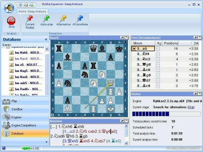 третий скриншот из Шахматы Rybka 3 Аквариум