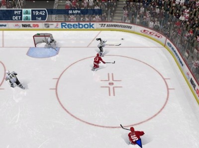 второй скриншот из NHL 09 - Российская лига + Русские комментарии
