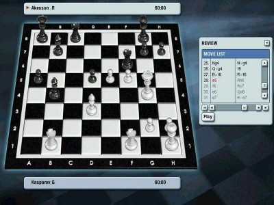 первый скриншот из Kasparov Chessmate