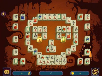 четвертый скриншот из Halloween Night 2: Mahjong