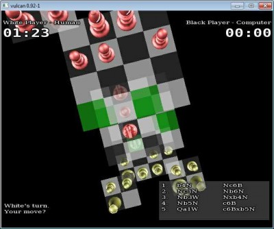 второй скриншот из Vulkan: Трёхмерные шахматы
