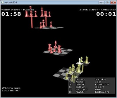 первый скриншот из Vulkan: Трёхмерные шахматы