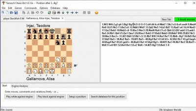 второй скриншот из Tarrasch Chess