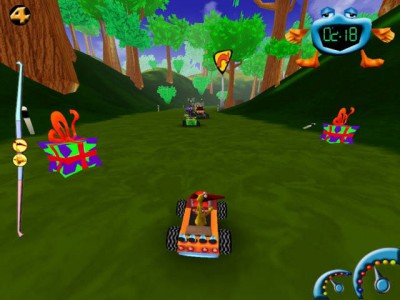 третий скриншот из Pet Racer / Кряки и Плюхи вступают в гонку