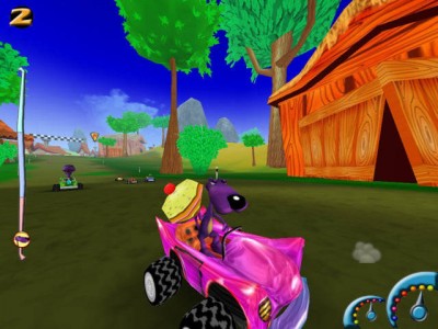 первый скриншот из Pet Racer / Кряки и Плюхи вступают в гонку