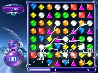 третий скриншот из Bejeweled 2 Deluxe