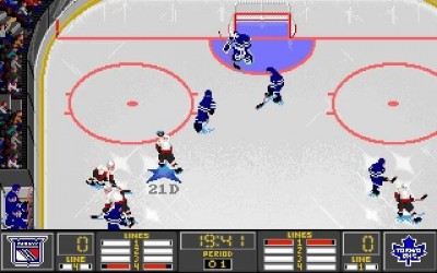 четвертый скриншот из NHL Hockey '95