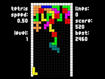 первый скриншот из Tetris Deluxe