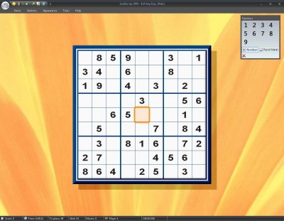 второй скриншот из Sudoku Up 2009