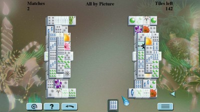 второй скриншот из Winter Mahjong